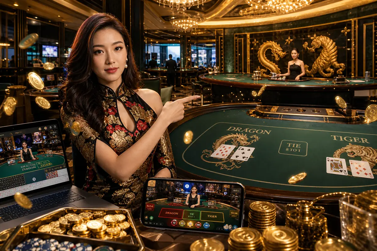 j9pm kad Dragon Tiger susunan permainan